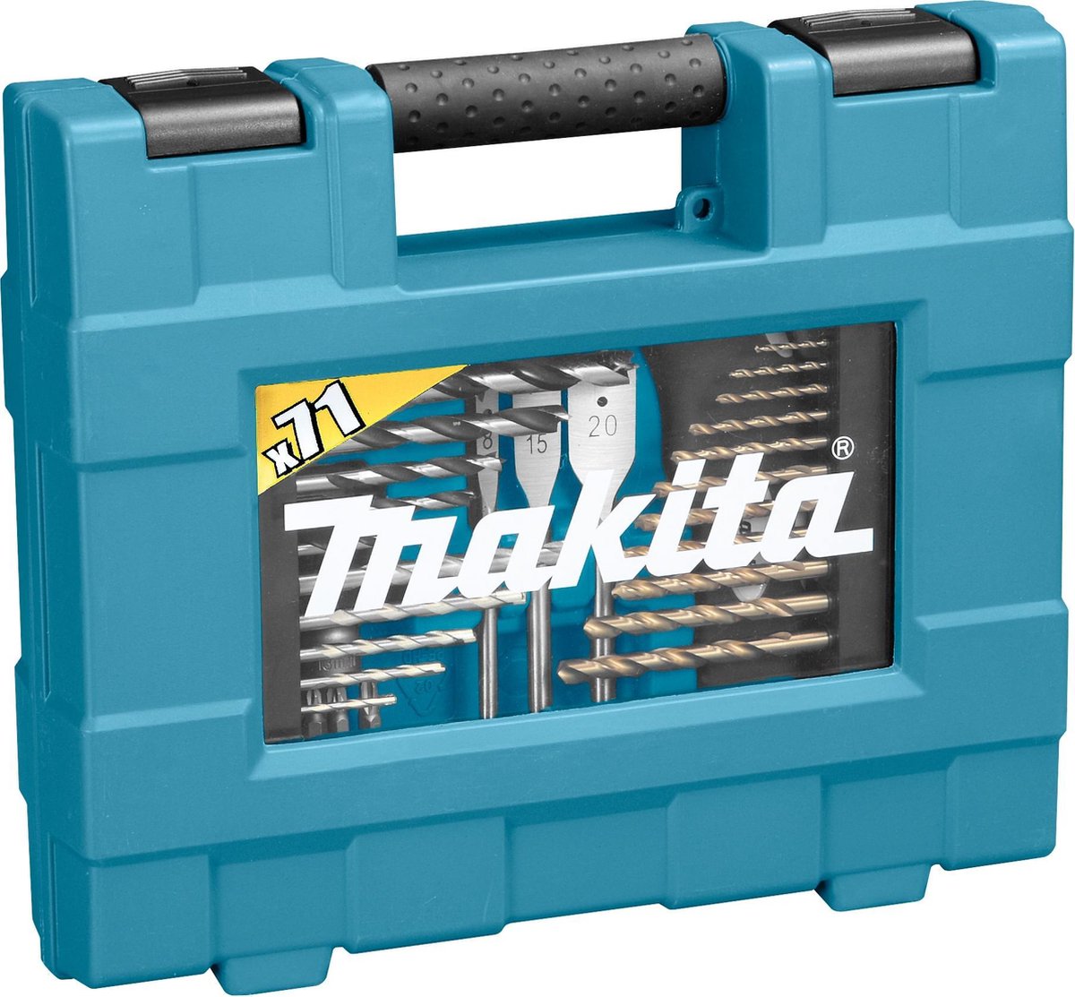Makita 71-delige bit- en borenset D-33691