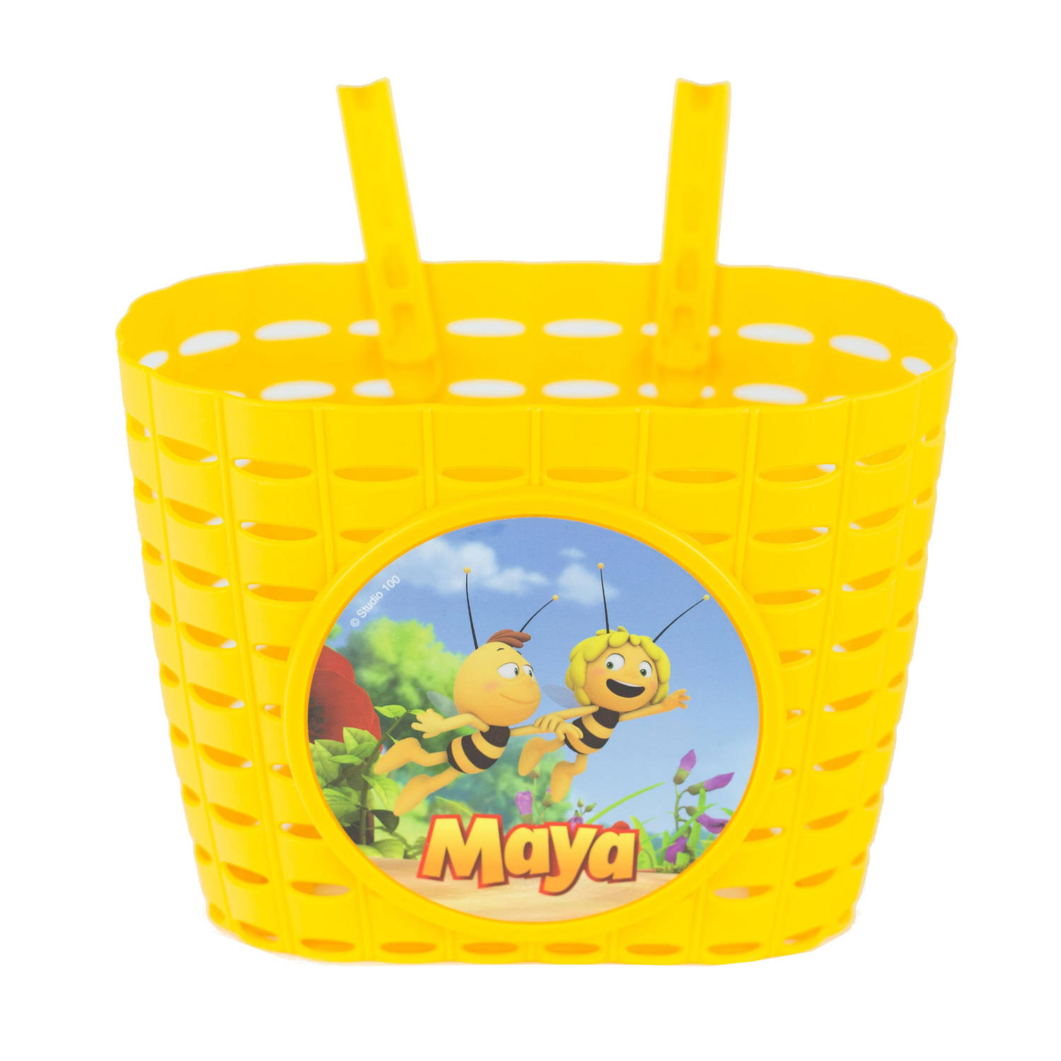 Studio 100 Kinderfietsmand Maya De Bij Junior 20 Cm - Geel