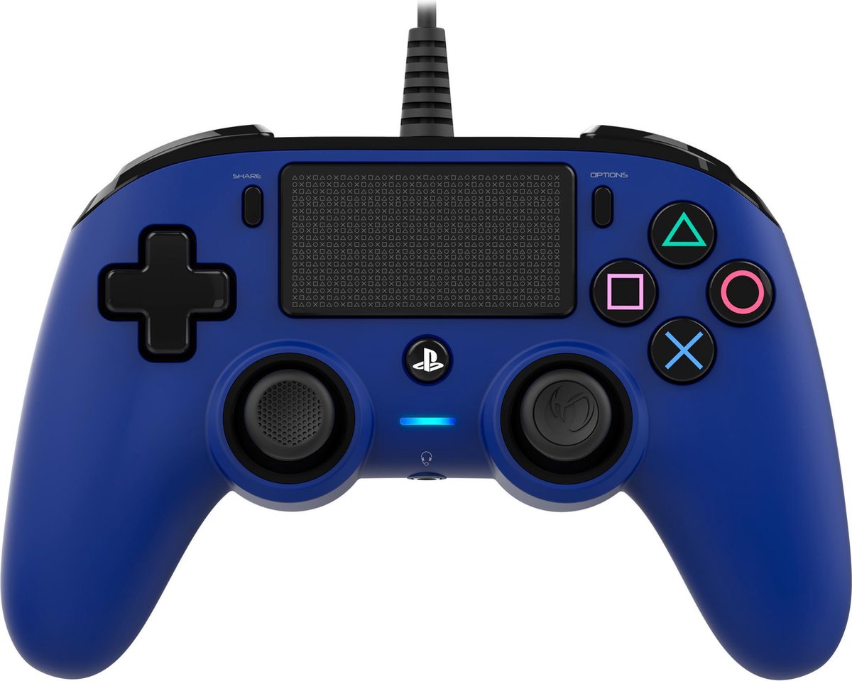 NACON PS4 Official Wired Controller - Blauw