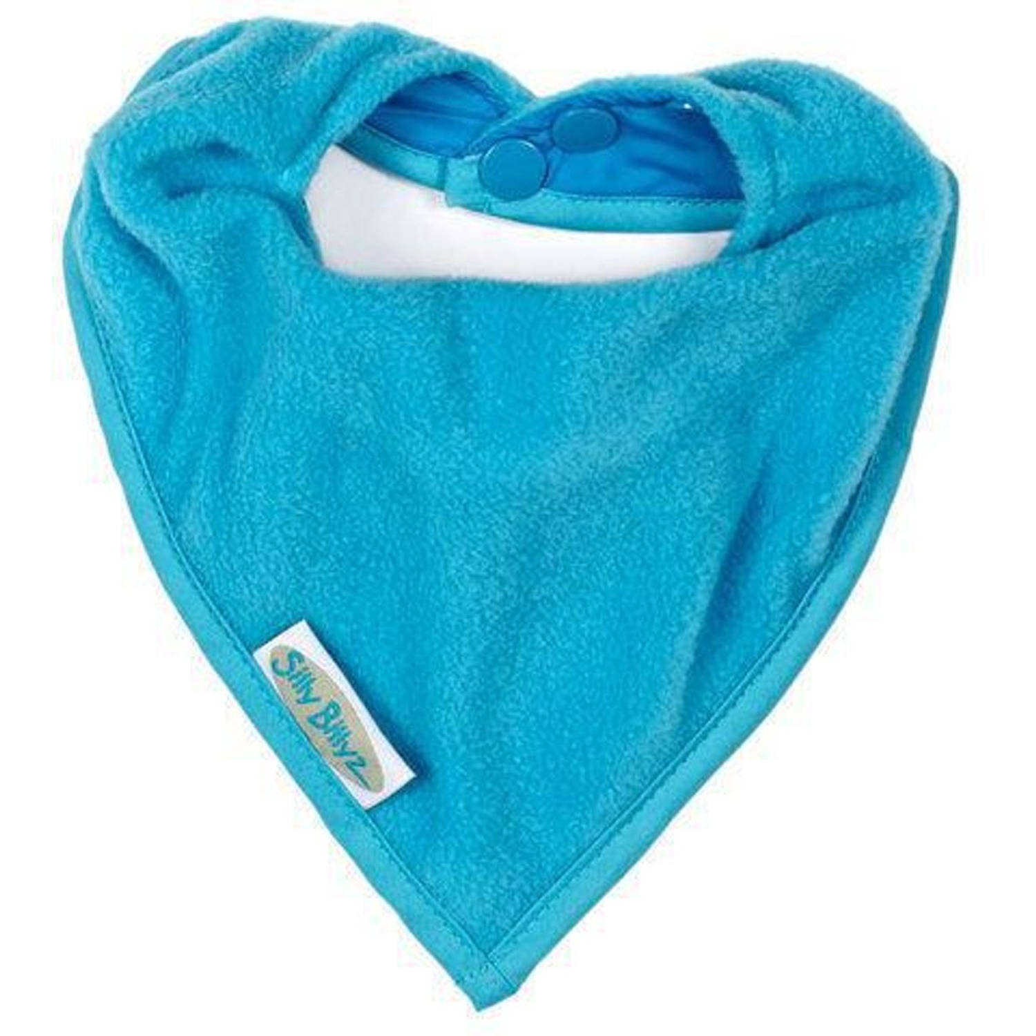 Silly Billyz Fleece Slab Bandana 20 Cm Aqua - Blauw