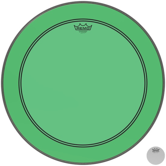 Remo P3-1318-CT-GN Powerstroke P3 Colortone Green 18 inch