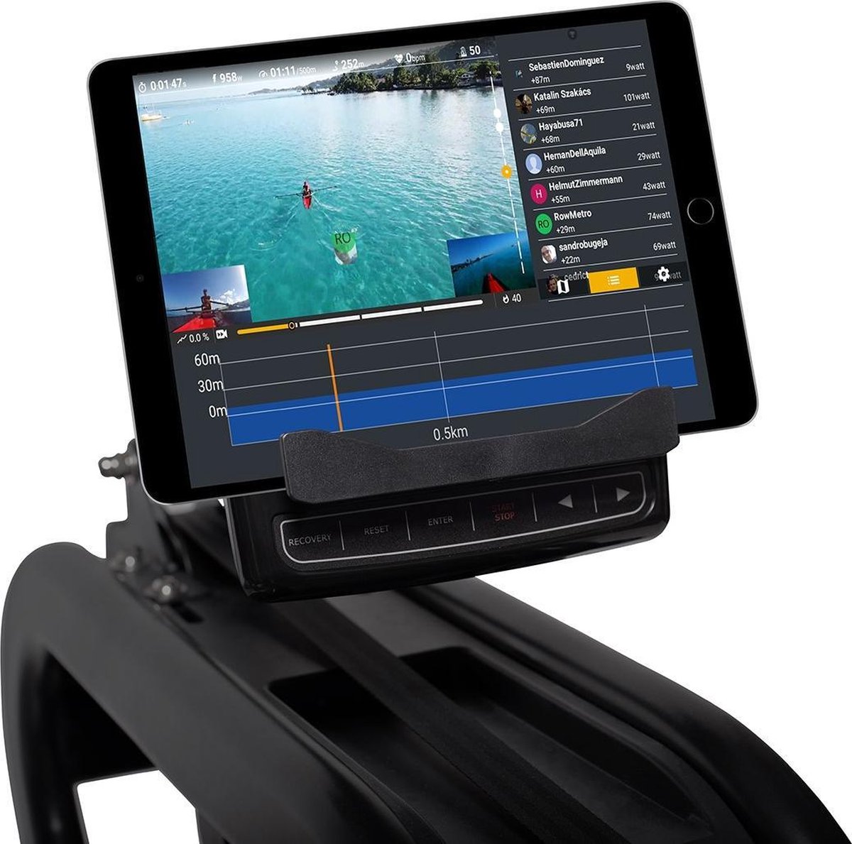 VirtuFit Pro Water 1000 - Zwart