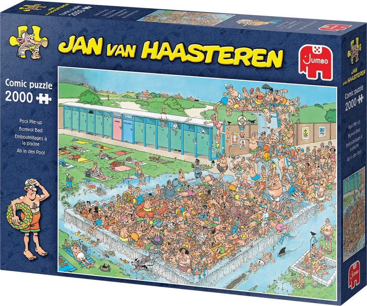 Jumbo Jan Van Haasteren Bomvol Bad 2000 Stukjes