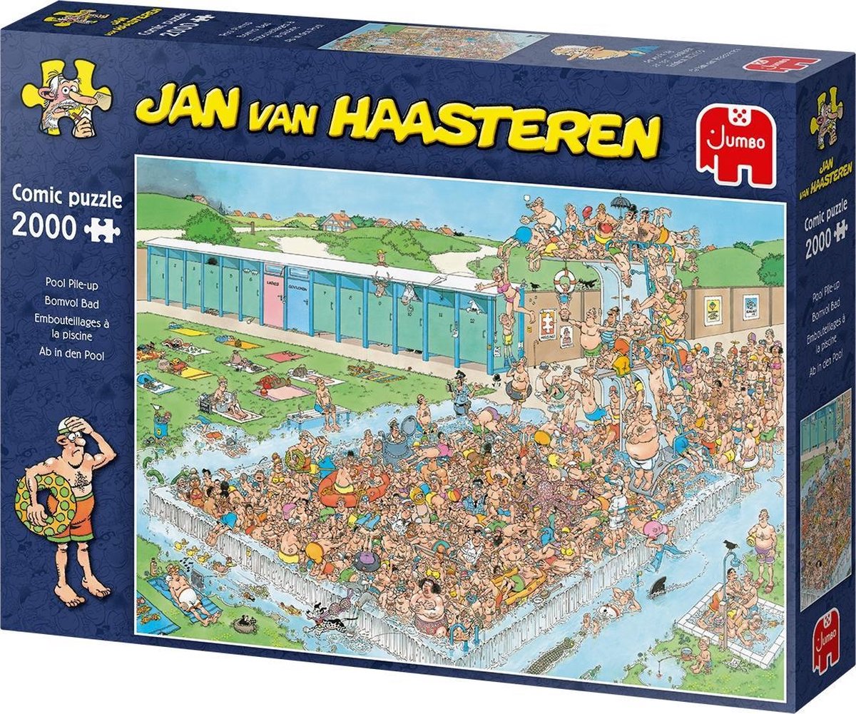 Jumbo Jan Van Haasteren Bomvol Bad 2000 Stukjes