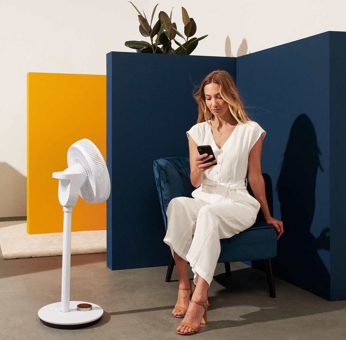 Duux Whisper Flex Smart Draadloos - Wit