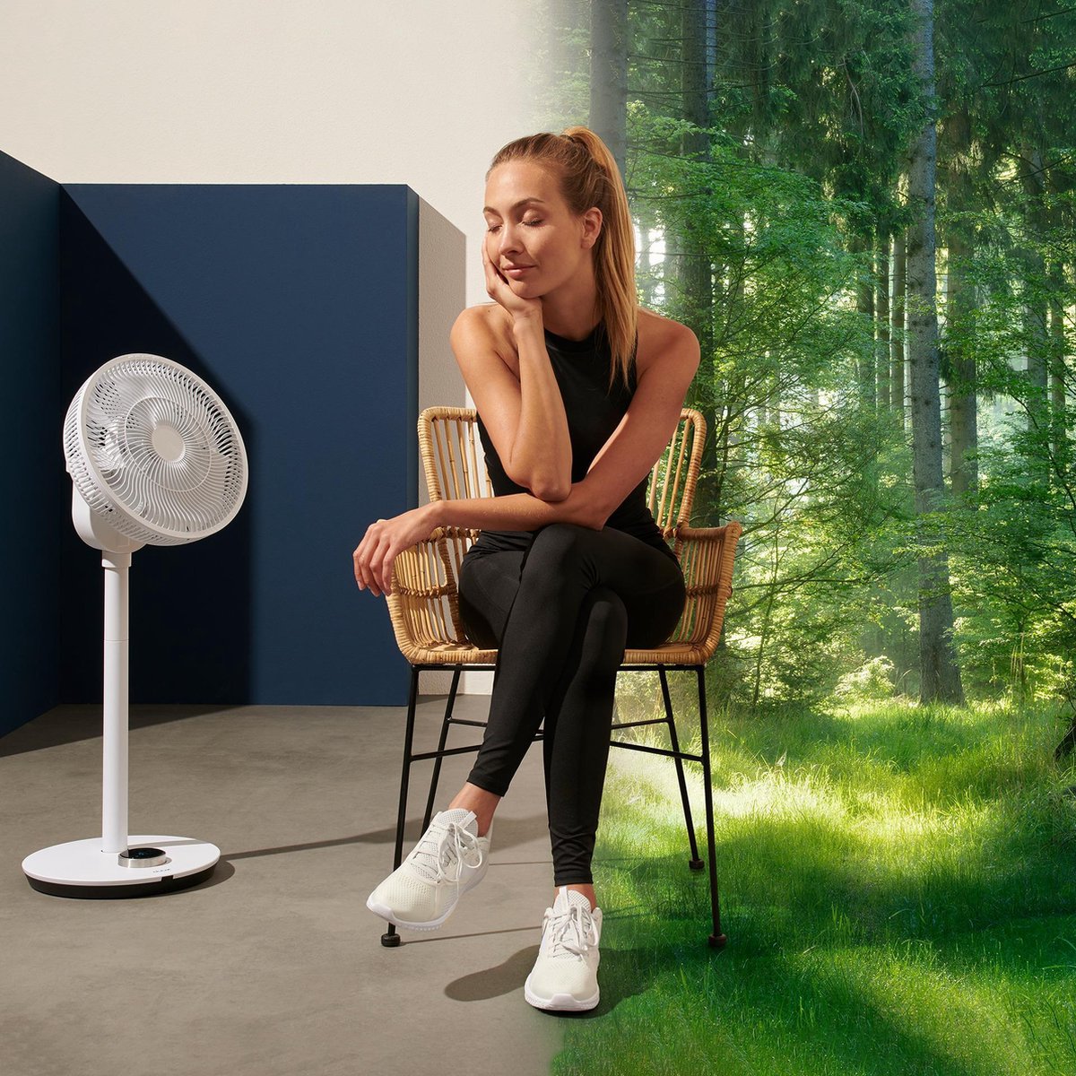 Duux Whisper Flex Smart Draadloos - Wit
