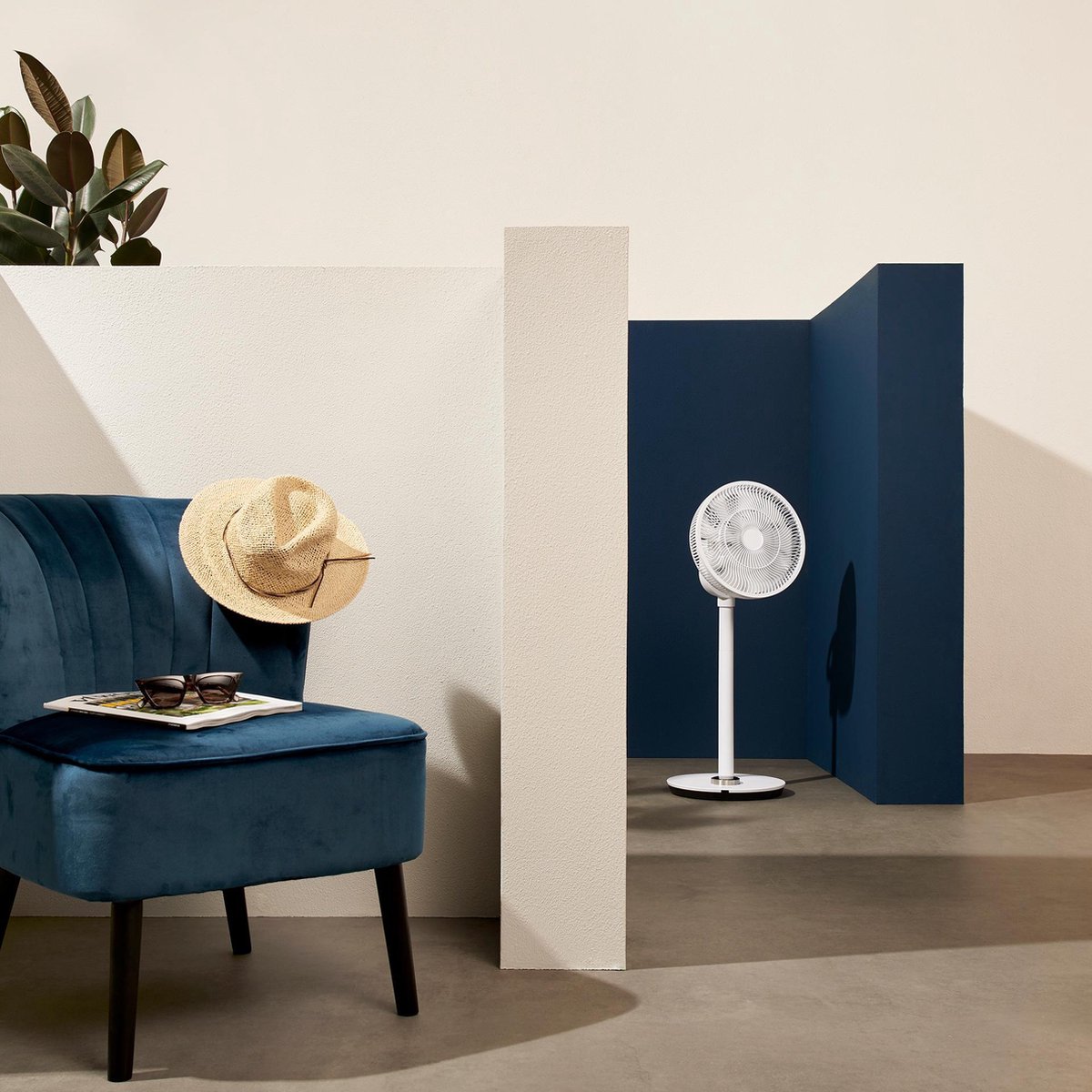 Duux Whisper Flex Smart Draadloos - Wit