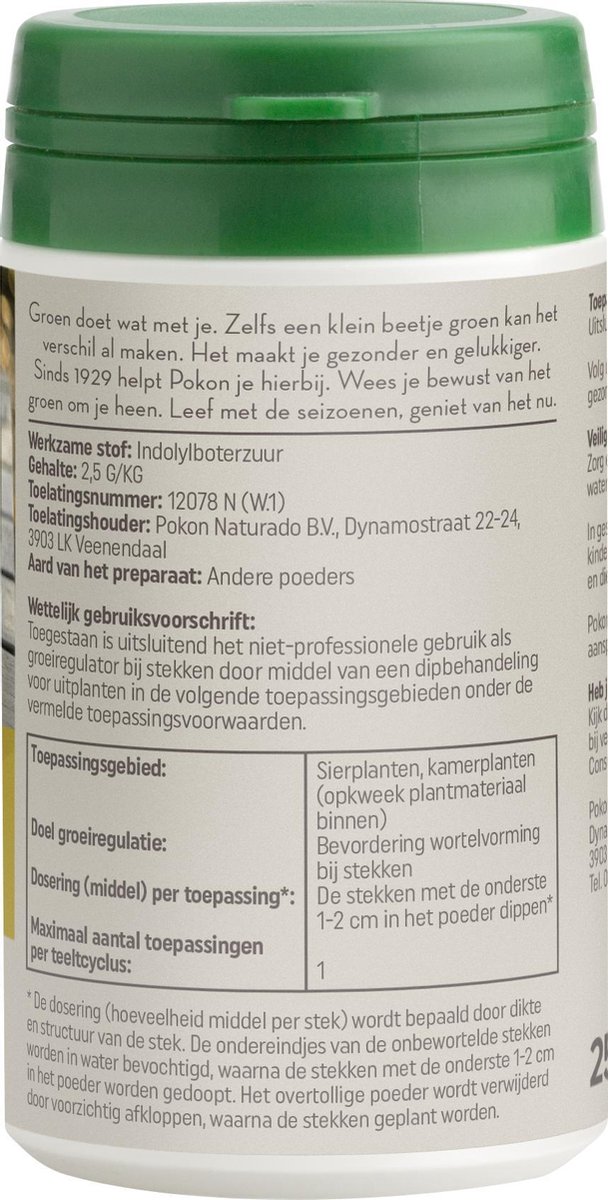 Pokon stekpoeder 25gr