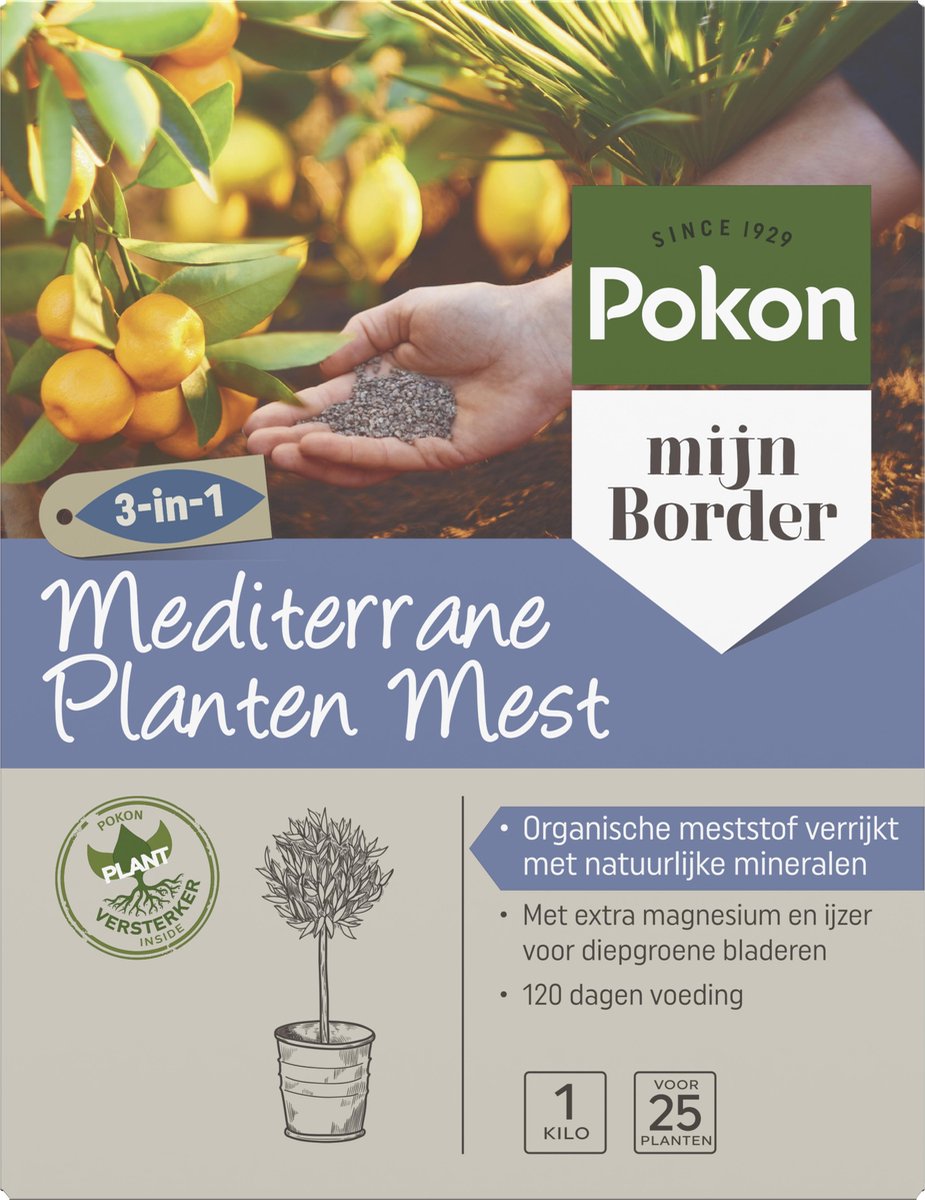 Pokon Mediterrane Planten Voeding 1kg