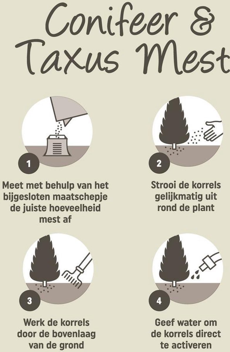 Pokon Conifeer&Taxus Mest 1kg