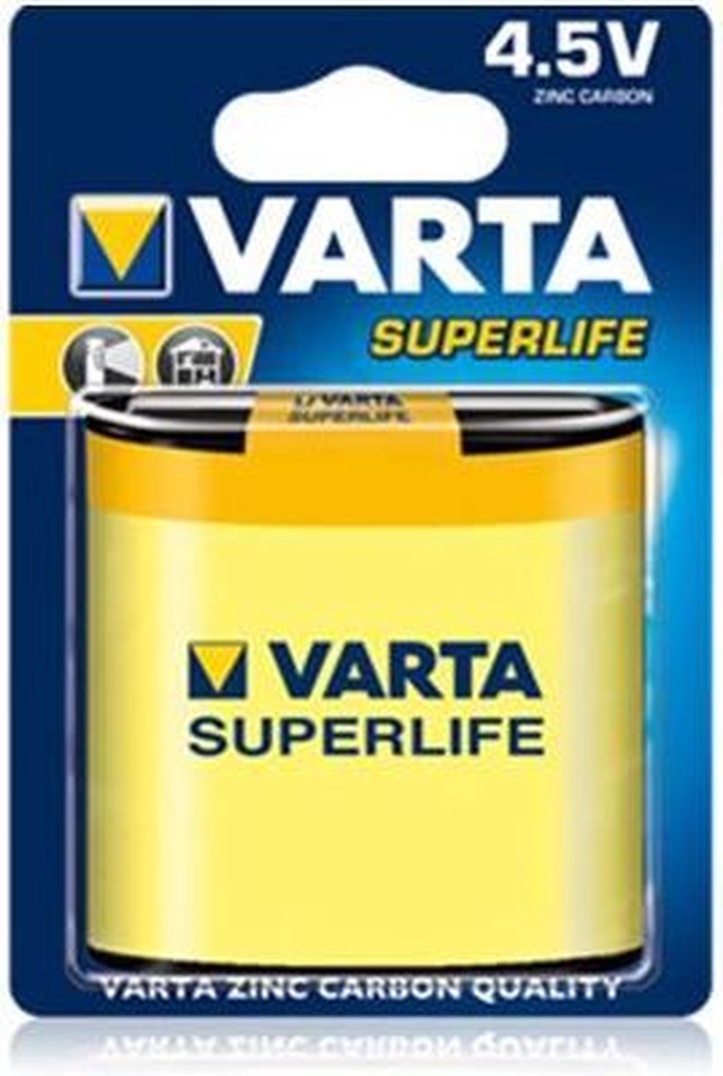 Varta Batterij Superlife 3r12 4,5v Zink-carbon