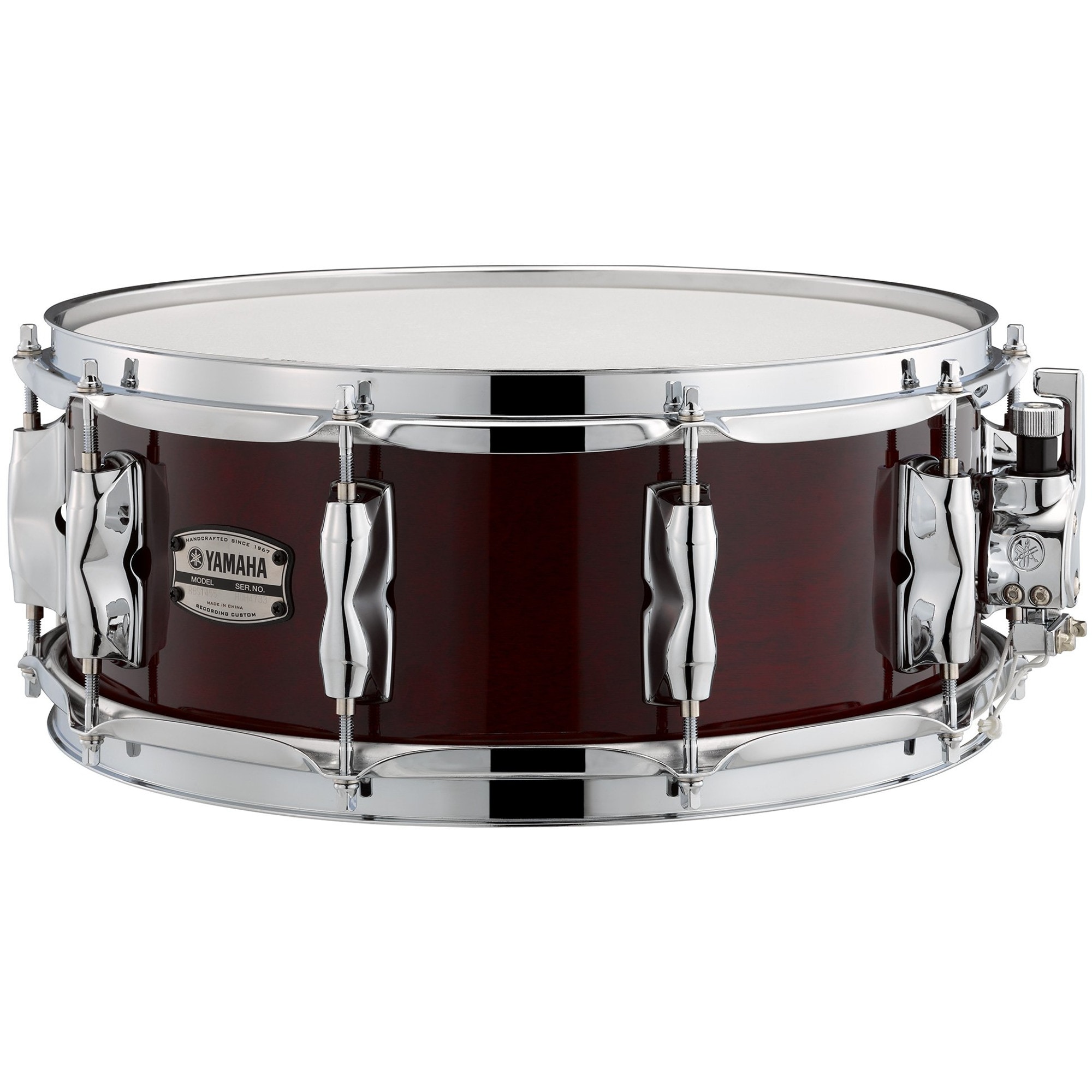 Yamaha Recording Custom Birch 14x5.5 inch snare Classic Walnut