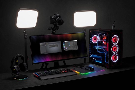 Corsair Scimitar Elite RGB Gaming Muis - Zwart