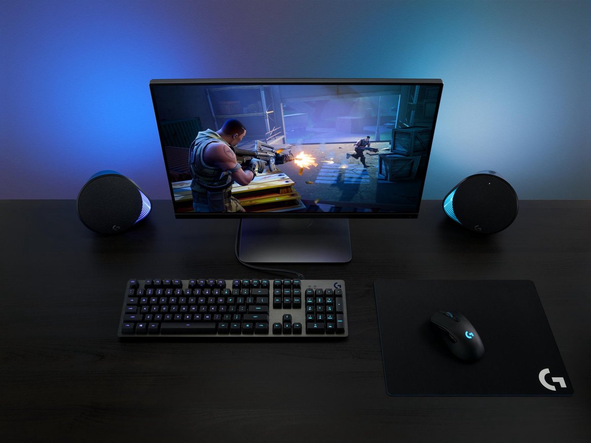 Logitech G512 Carbon Lightsync RGB Mechanisch Gaming Toetsenbord Qwerty - Zwart