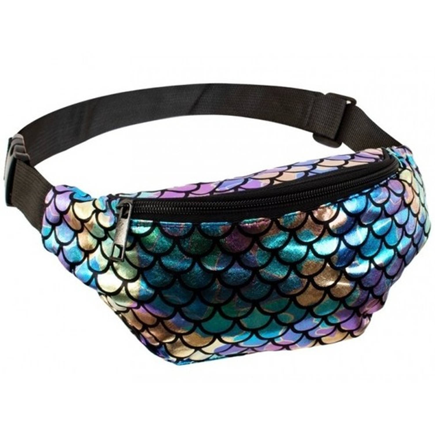 Hip Heuptasje/fanny Pack/buideltasje Metallic Schubben Print - Festival Fanny Pack/bum