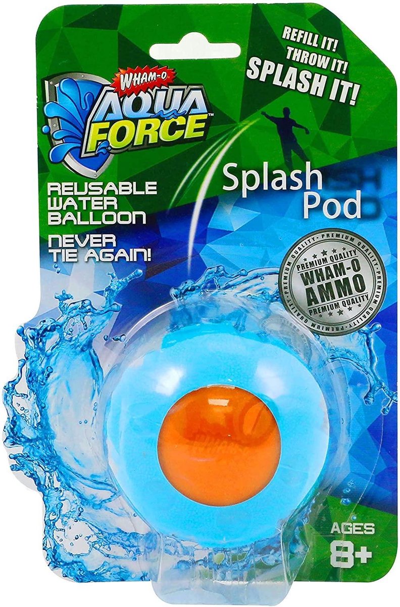 Wham-o Herbruikbare Waterballon Aqua Force Blauw/ - Oranje