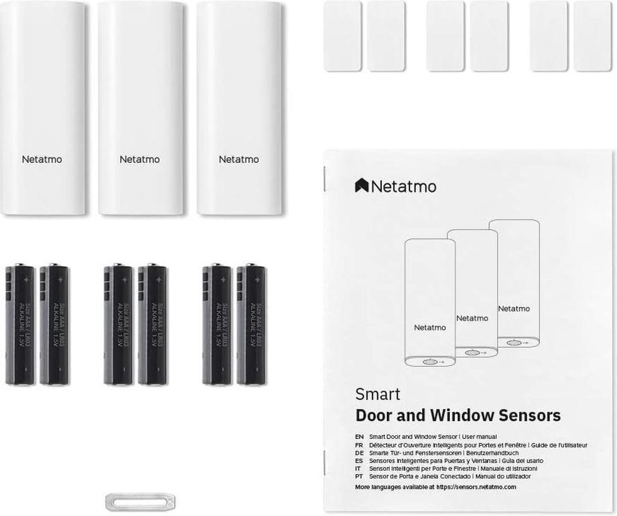 Netatmo Slimme Deur- en Raamsensoren
