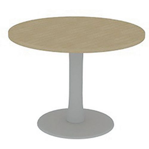 Quadrifoglio Vergadertafel met rond blad diameter 100 cm -