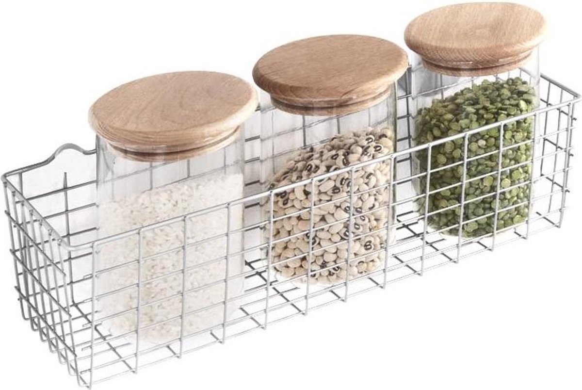 Metaltex Opbergmandje Koala 33 X 12 Cm Metaal Zilver - Silver