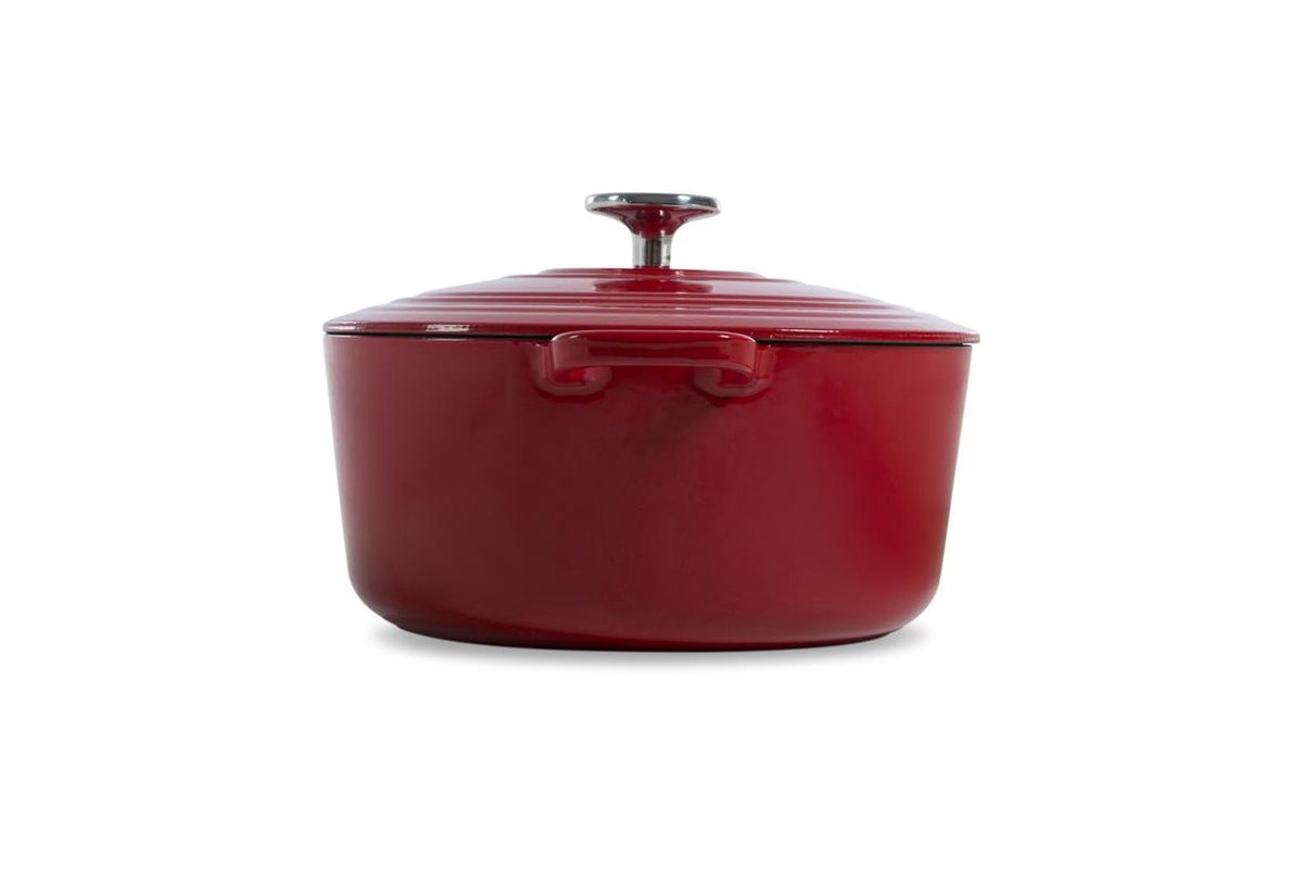 Bk Bourgogne Braadpan 28 cm Chili Red - Rood