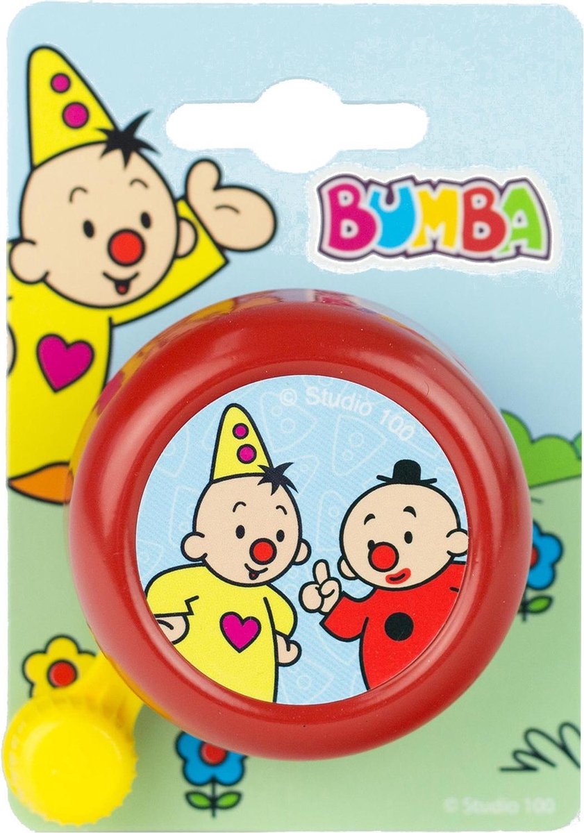 Studio 100 Fietsbel Bumba Junior Staal 55 Mm - Rood