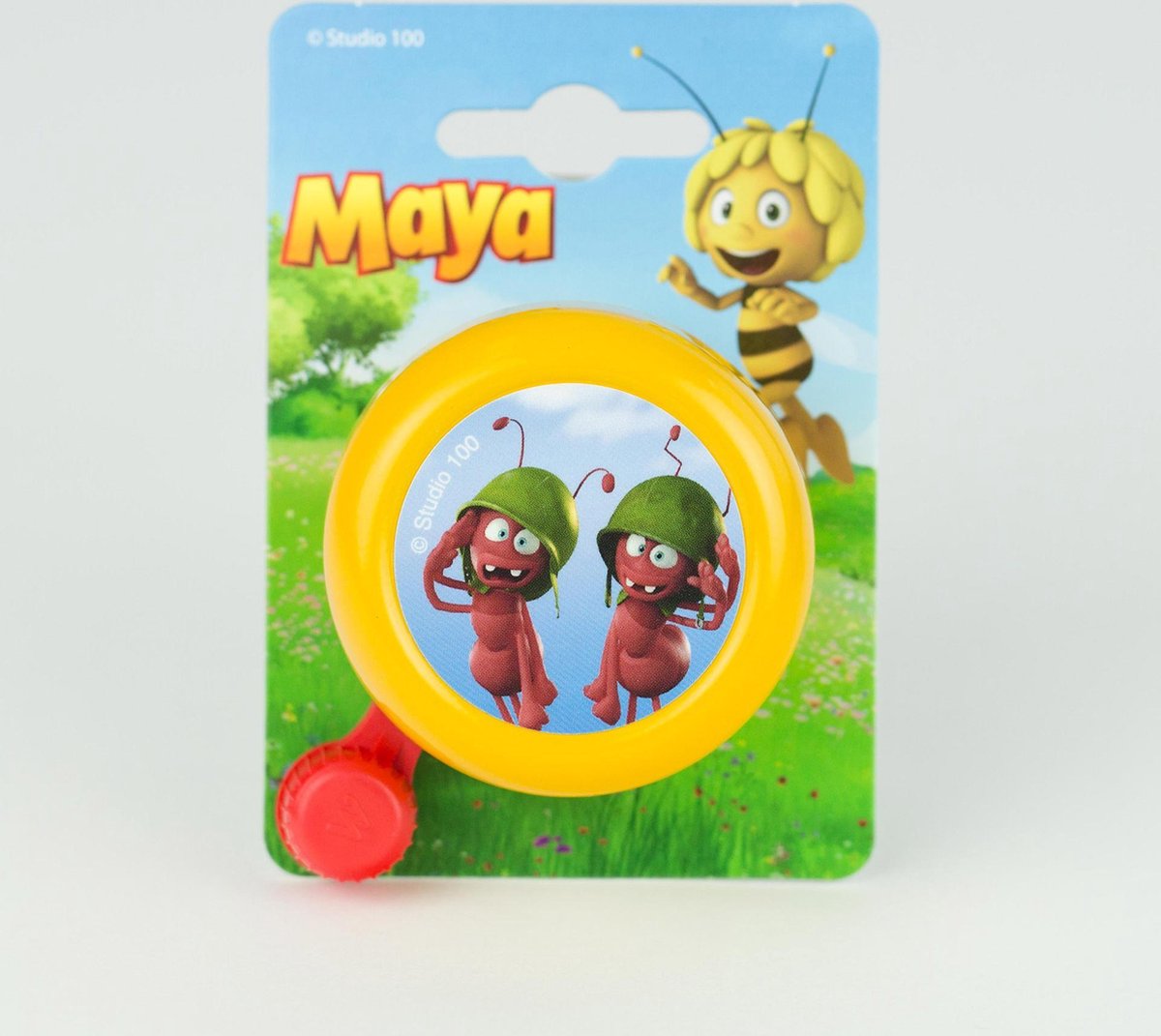 Studio 100 Fietsbel Maya De Bij Junior Staal 55 Mm - Geel