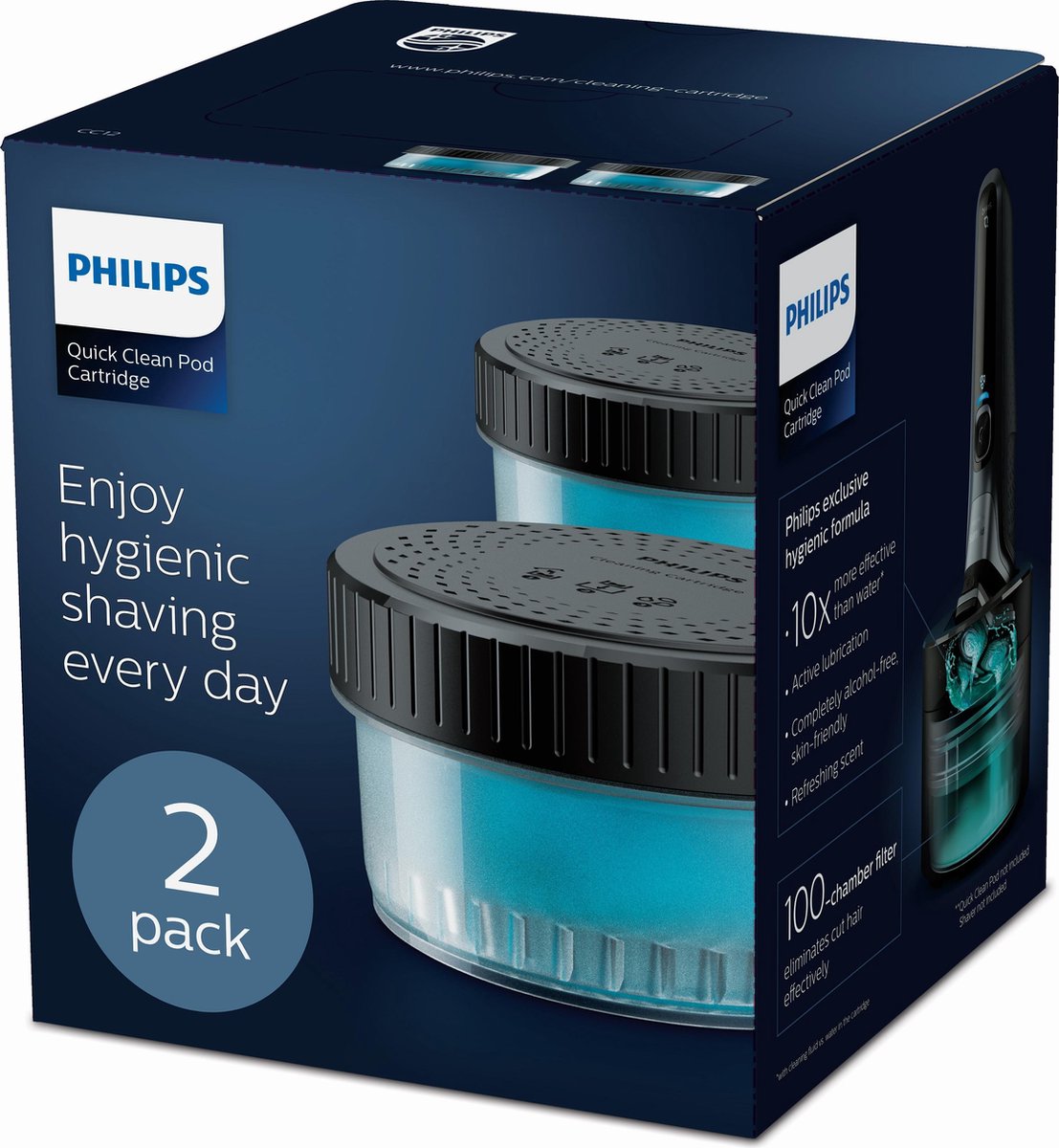 Philips CC12/50 2 stuks - Blauw