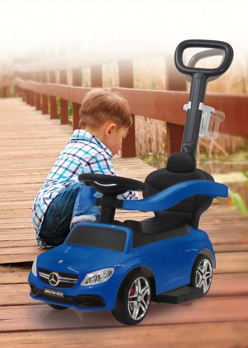 Jamara Loopauto Mercedes Amg C63 63,5 X 34 Cm - Blauw