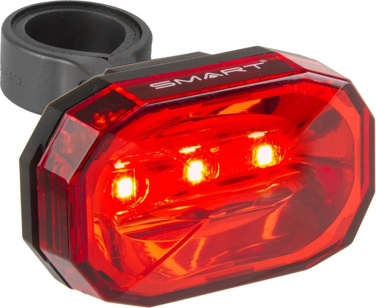 Smart Achterlicht Diamond Batterij Led - Rood