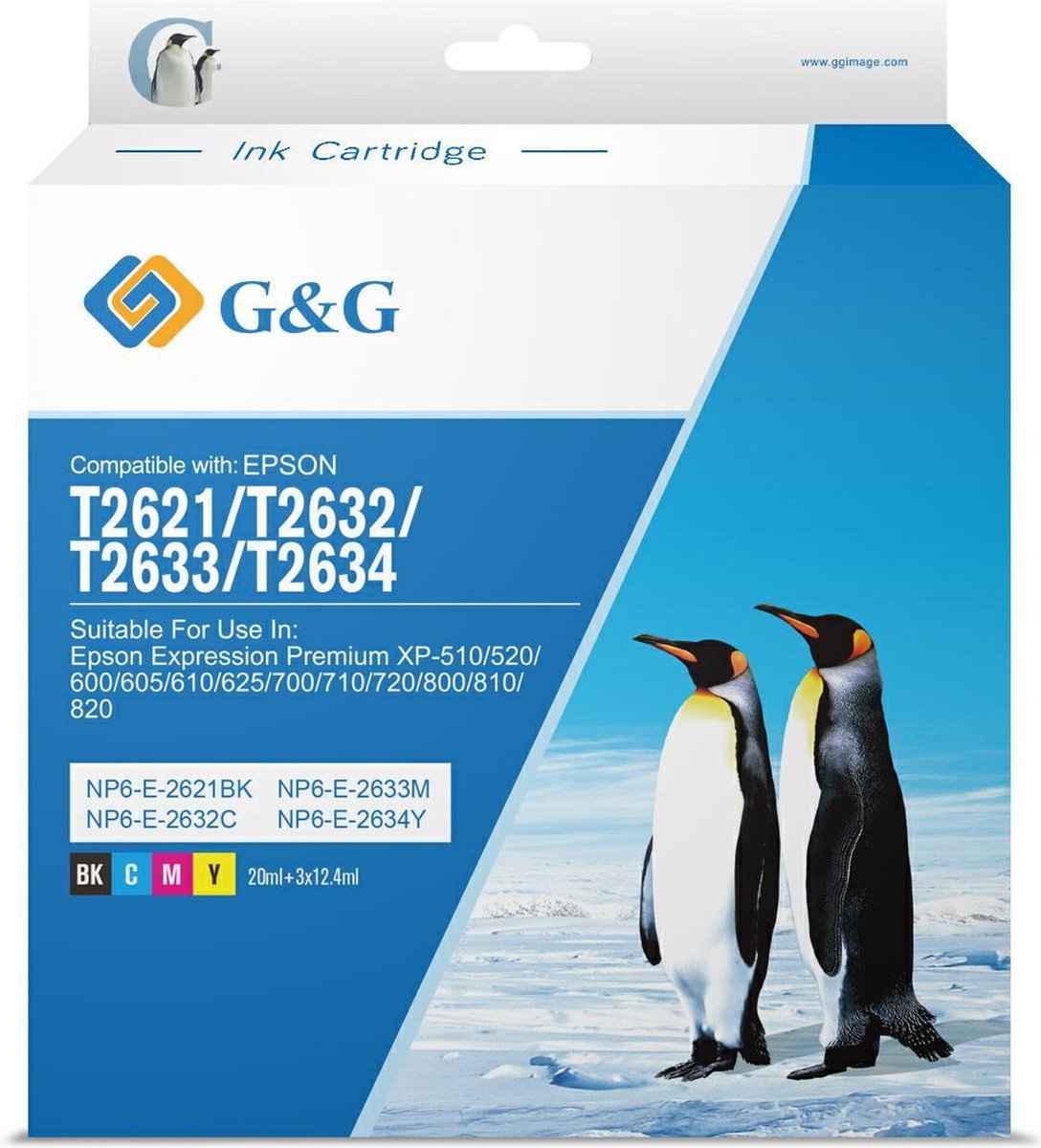 G&G 26XL Cartridges Combo Pack