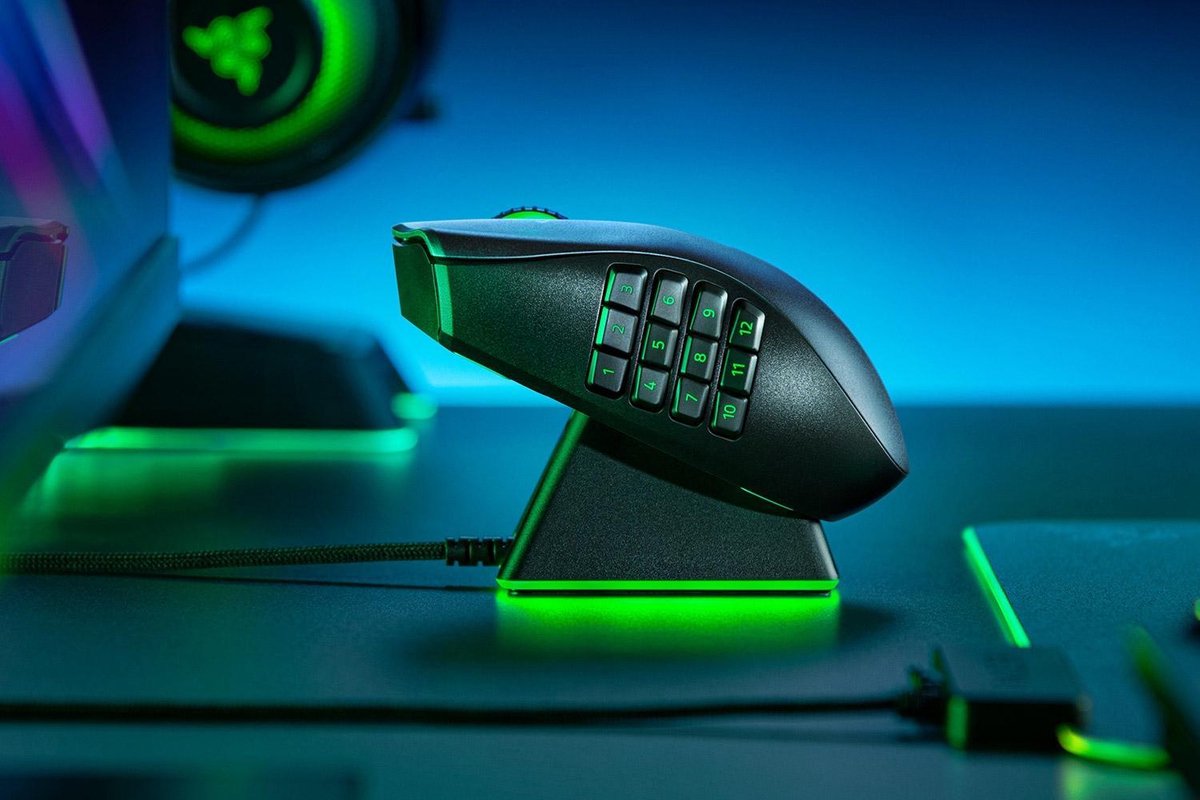 Razer Naga Pro Gaming Muis - Zwart