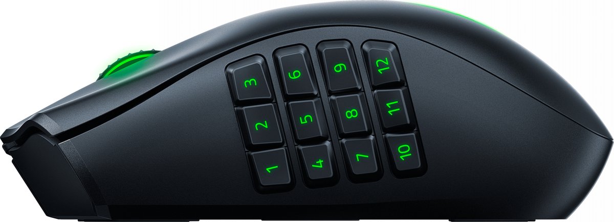 Razer Naga Pro Gaming Muis - Zwart
