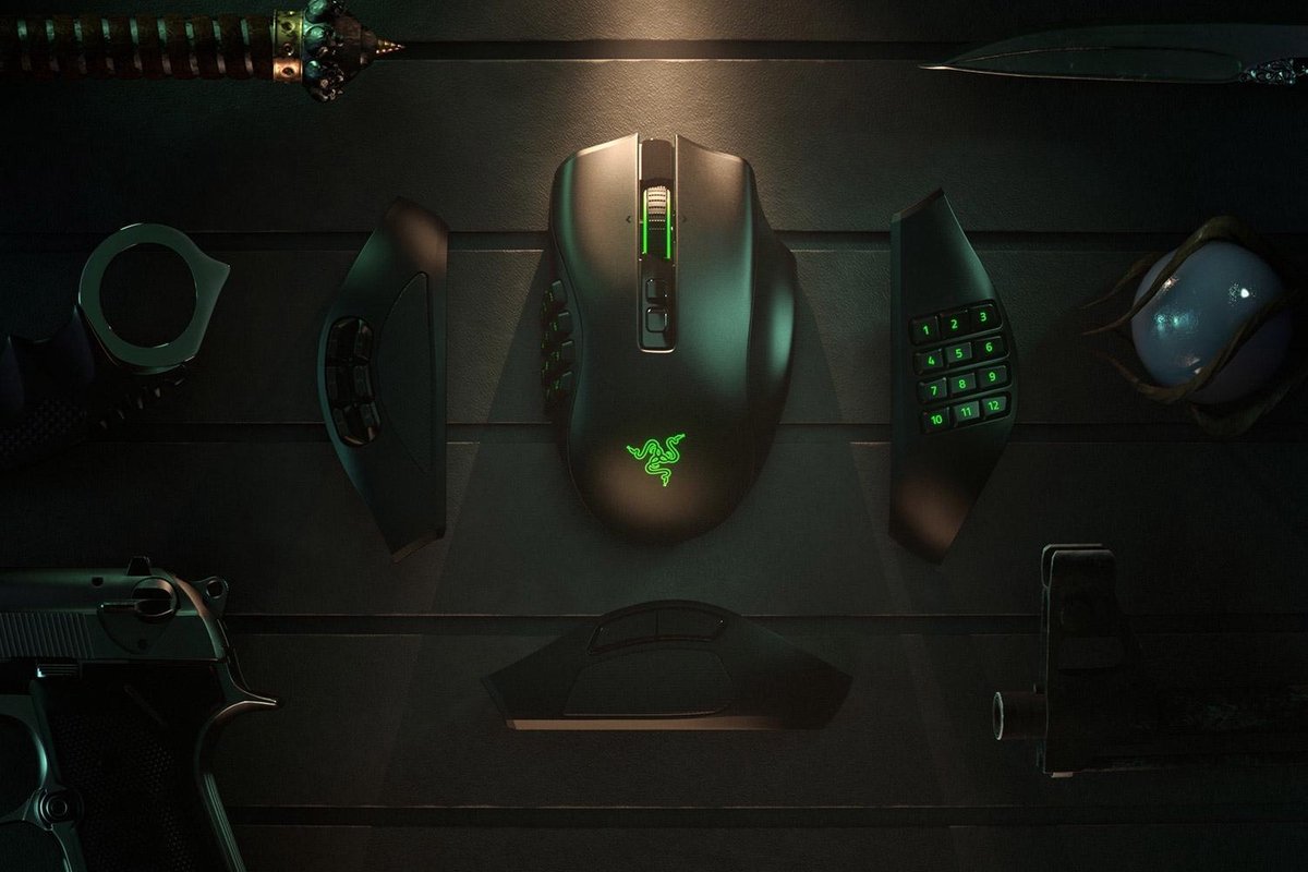Razer Naga Pro Gaming Muis - Zwart