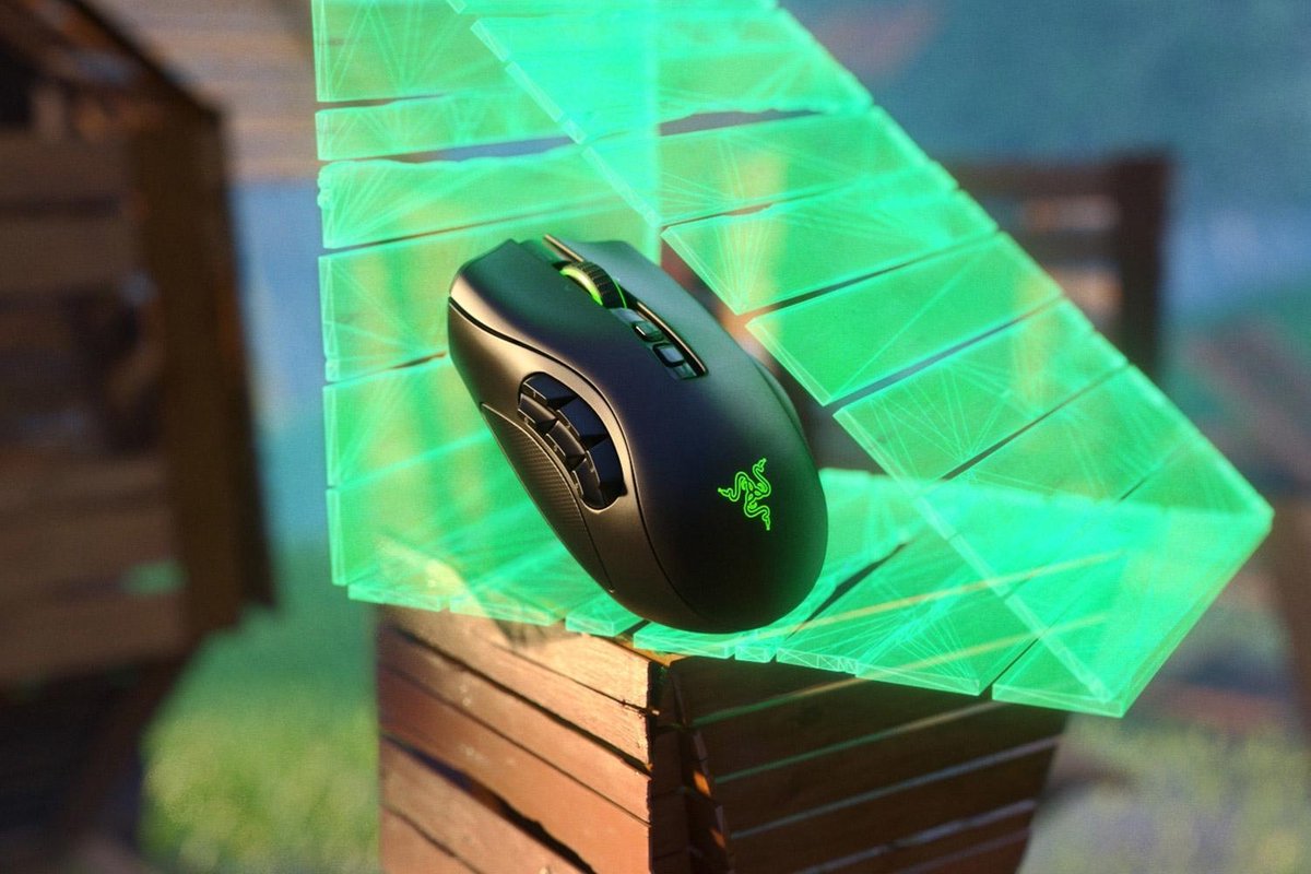 Razer Naga Pro Gaming Muis - Zwart