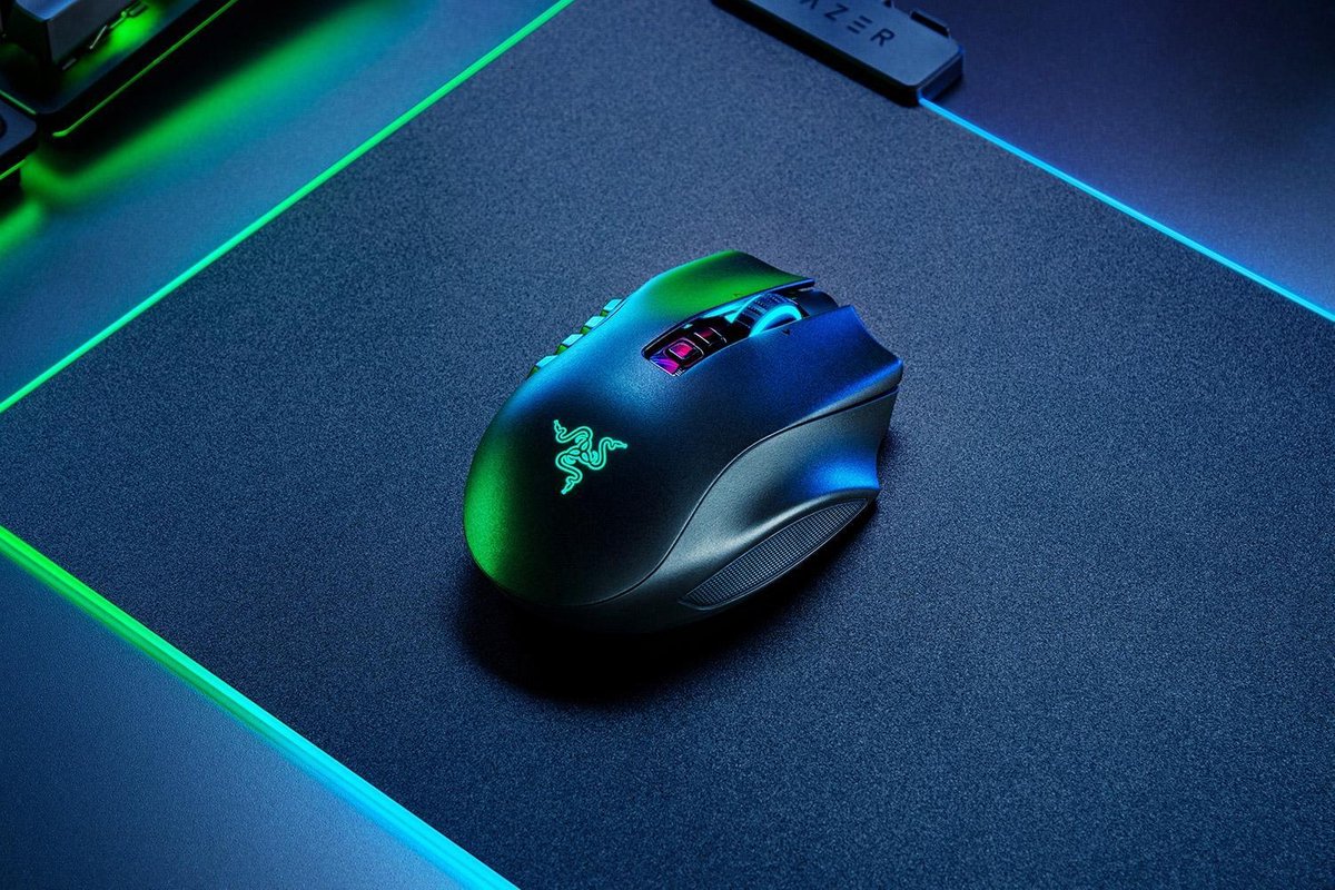 Razer Naga Pro Gaming Muis - Zwart