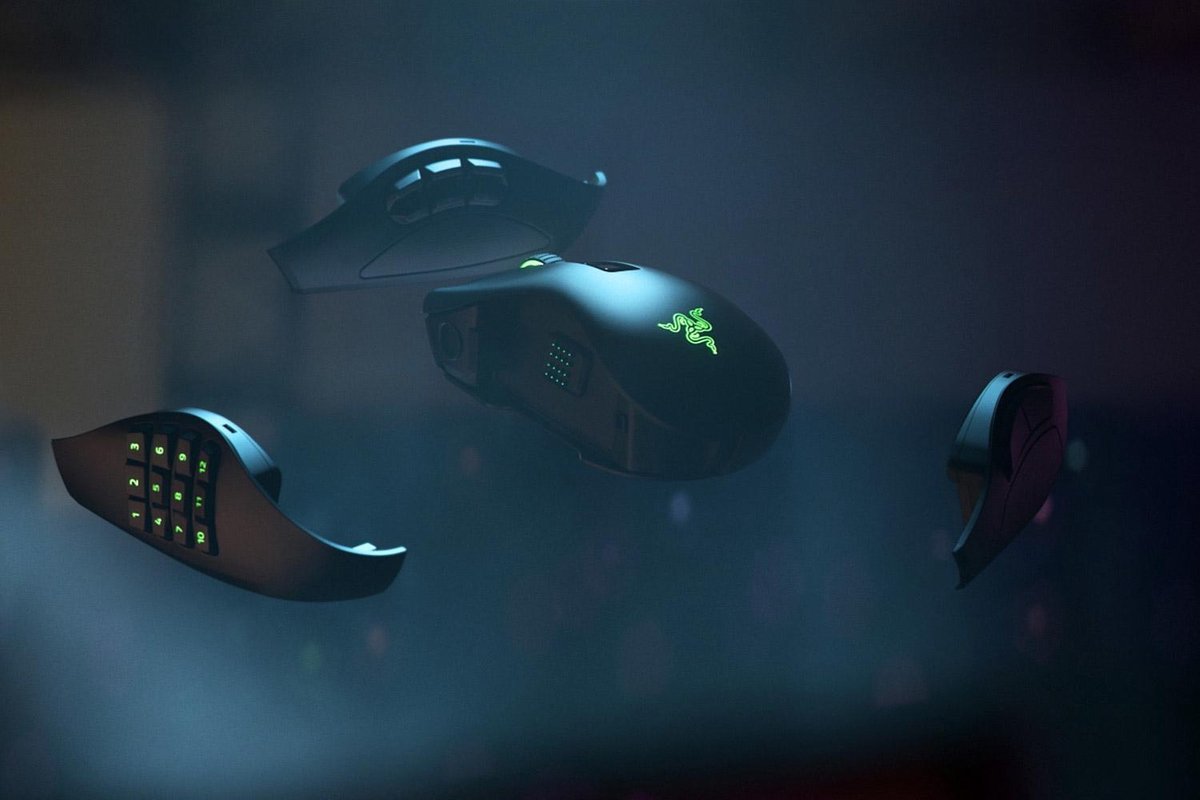 Razer Naga Pro Gaming Muis - Zwart