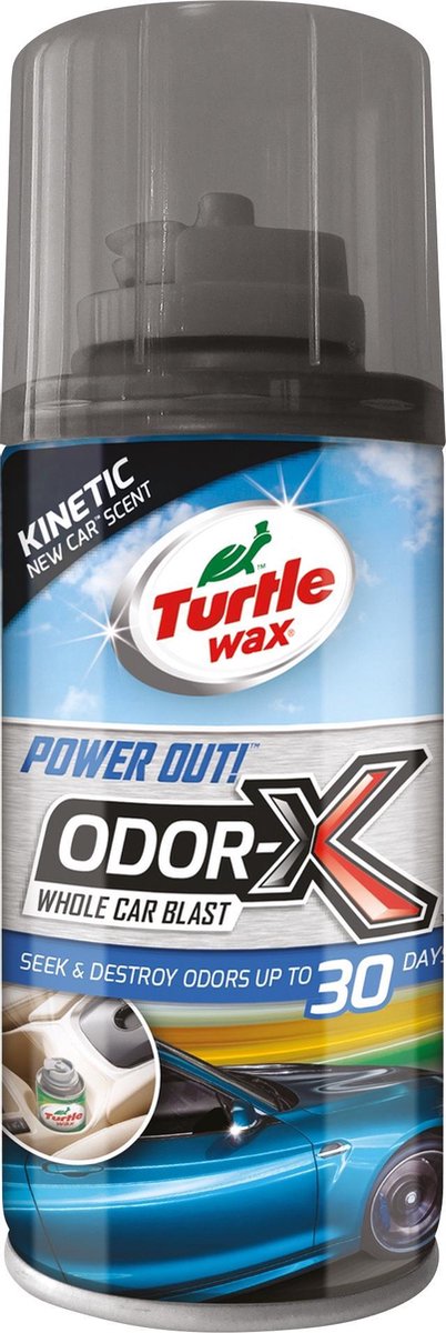 Turtle Wax 53083 Power Out Odor-x Whole Blast - New Car 100 Ml
