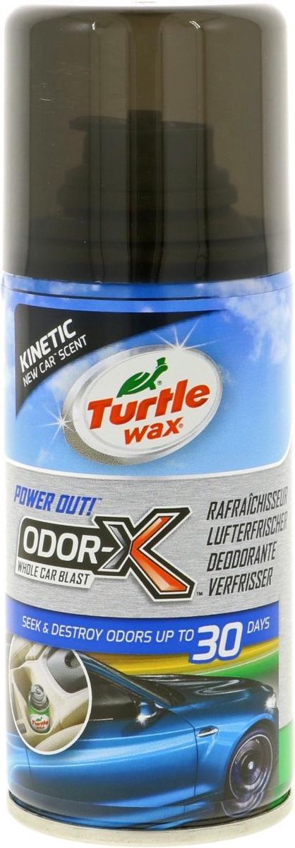 Turtle Wax 53083 Power Out Odor-x Whole Blast - New Car 100 Ml