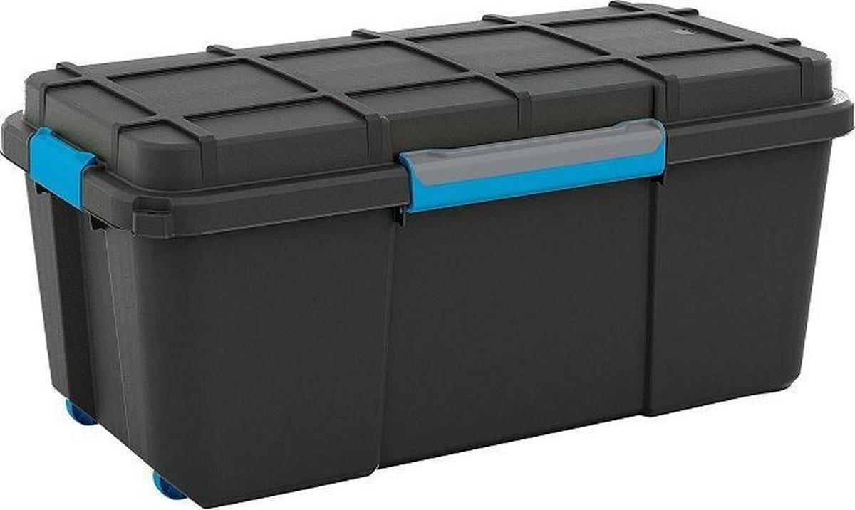 Kis Opbergbox Scubabox - 80 L - Zwart