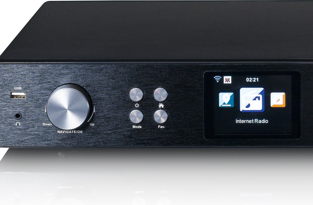 Lenco DIR-250BK - Zwart