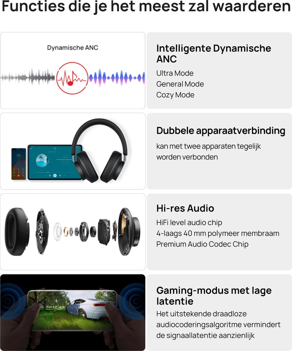 Huawei Freebuds Studio - Goud