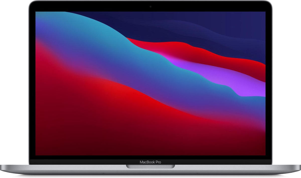 Apple MacBook Pro 13" (2020) 16GB/256GB M1 Space Gray - Zwart