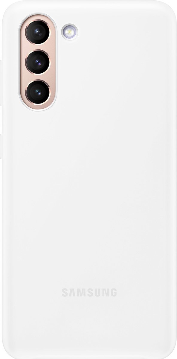 Samsung Galaxy S21 Led Back Cover - Blanco