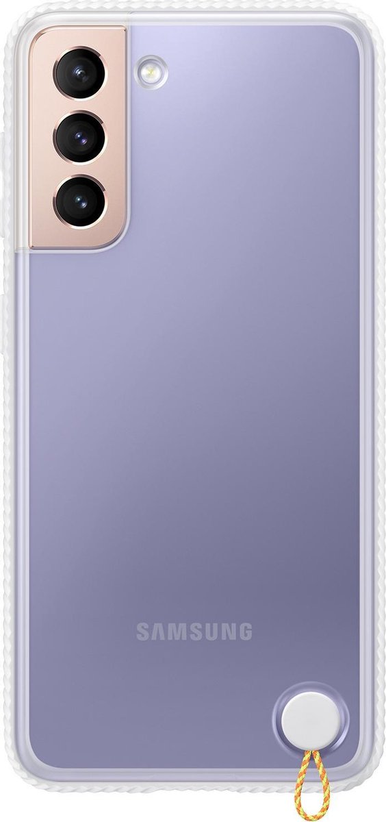 Samsung Galaxy S21 Clear Protective Back Cover - Blanco