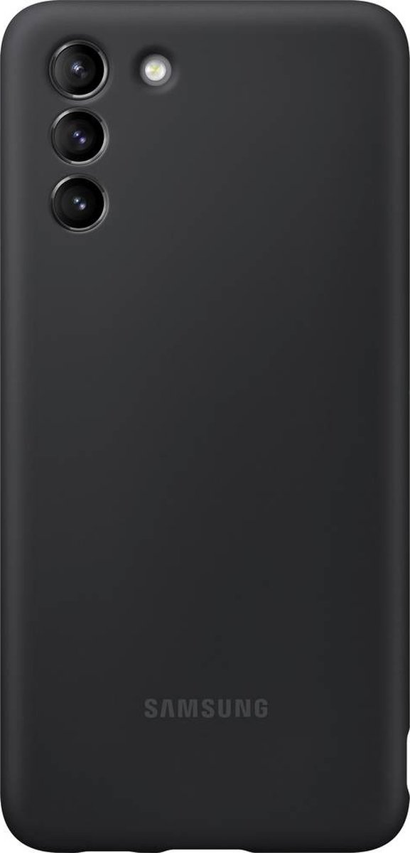 Samsung Galaxy S21 Plus Siliconen Back Cover - Negro