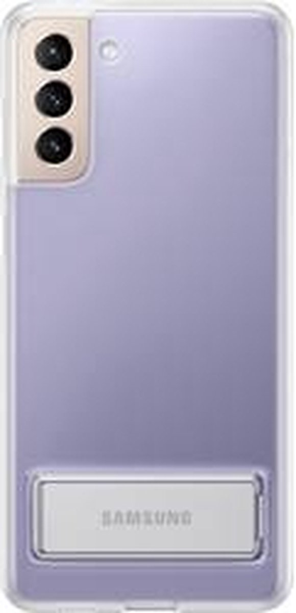 Samsung Galaxy S21 Plus Clear Standing Back Cover Transparant