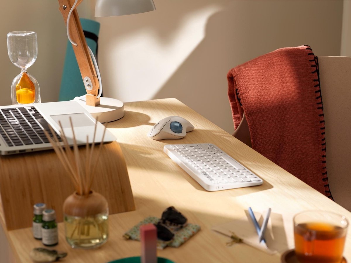 Logitech M575 ERGO Draadloze Trackball Muis - Wit