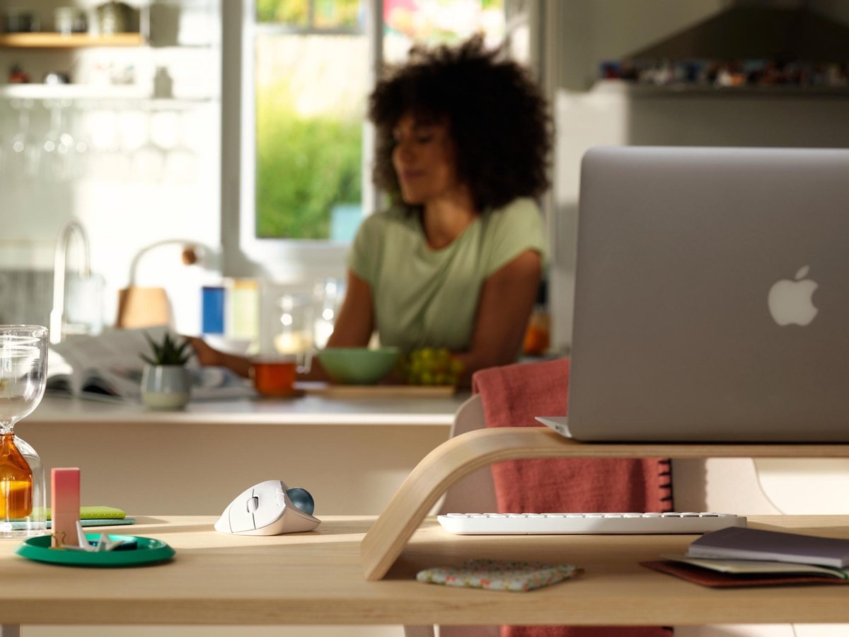 Logitech M575 ERGO Draadloze Trackball Muis - Wit