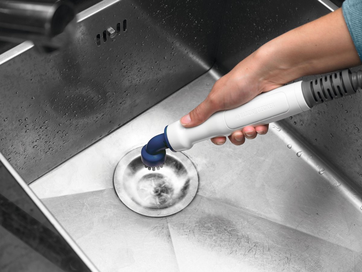 BLACK+DECKER 1600W Steam-mop 15 accessoires