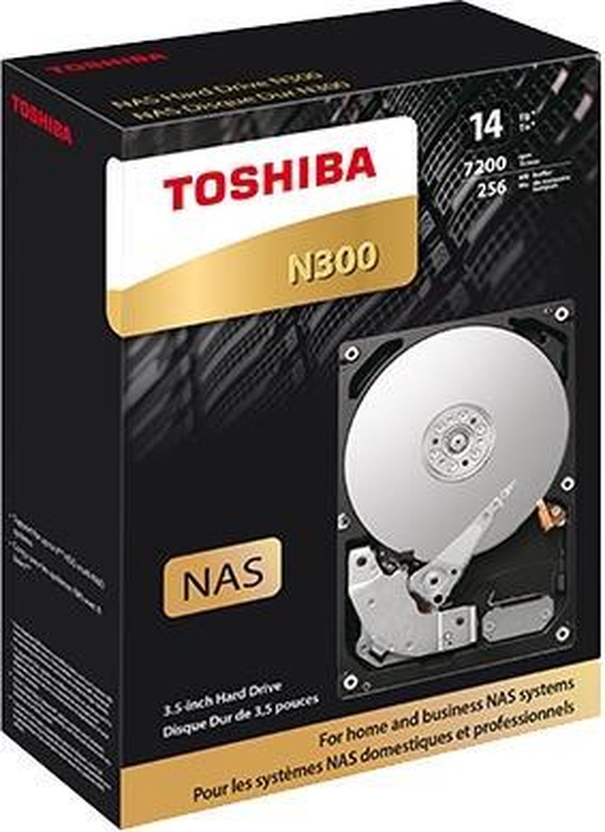 Toshiba N300 NAS Hard Drive 12TB (256MB)